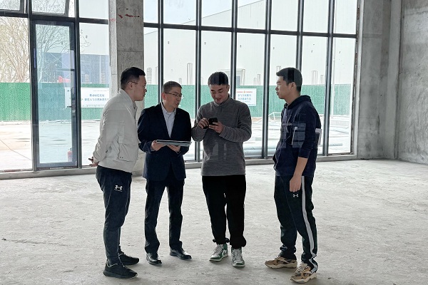 集团党委委员戴静赴构筑工业化基地项目发展调研
